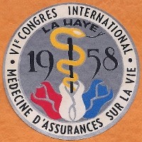 Congresembleem ICLAM 1958 Scheveningen